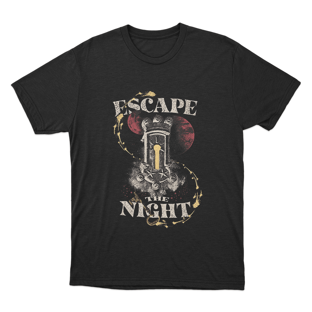 Escape The Night Enchanted Doorway Unisex T Shirt Black Escape The Night Enchanted Doorway Unisex T Shirt Black