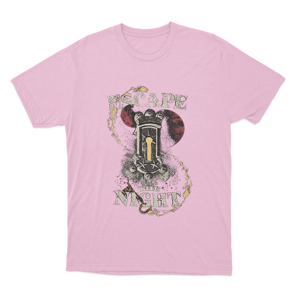 Escape The Night Enchanted Doorway Unisex T Shirt Pink Escape The Night Enchanted Doorway Unisex T Shirt Pink