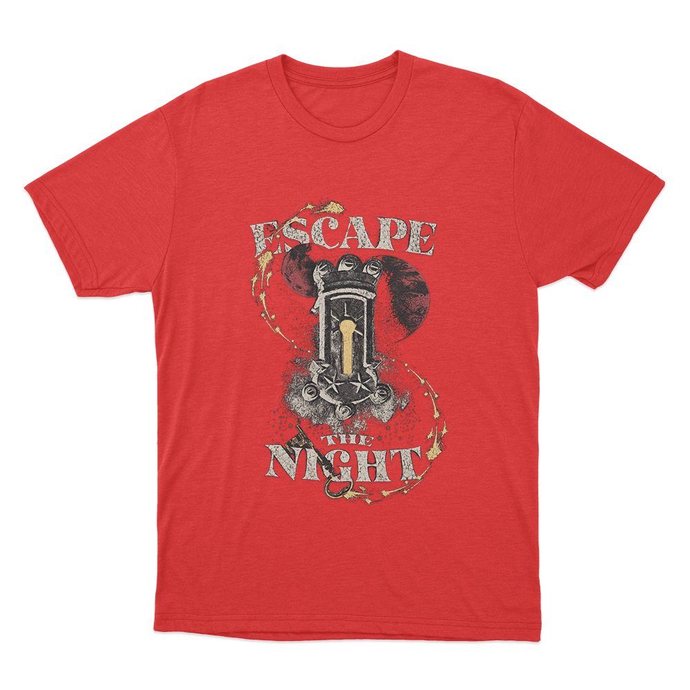 Escape The Night Enchanted Doorway Unisex T Shirt Red Escape The Night Enchanted Doorway Unisex T Shirt Red