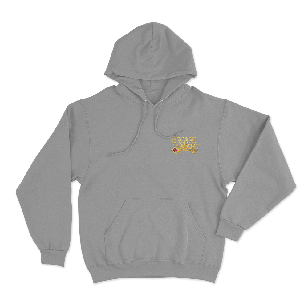 Escape the Night Key Unisex Hoodie Grey Escape the Night Key Unisex Hoodie Grey