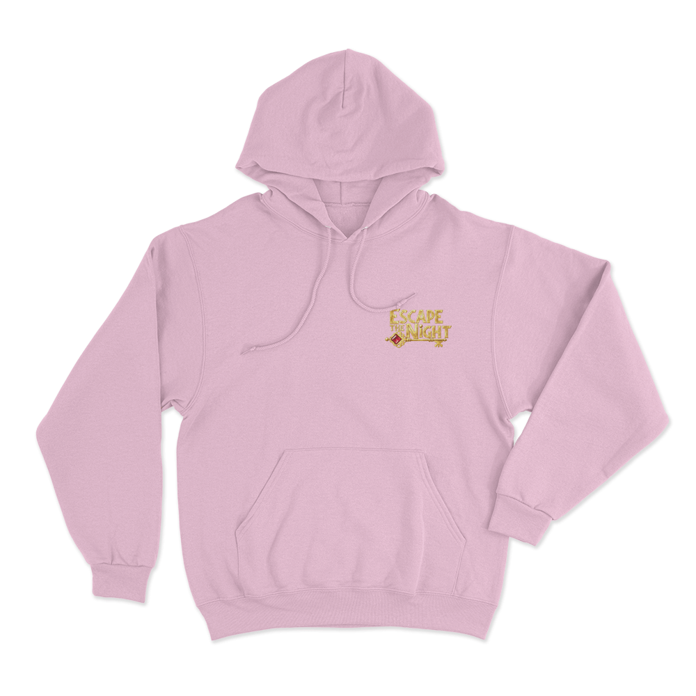 Escape the Night Key Unisex Hoodie Pink Escape the Night Key Unisex Hoodie Pink
