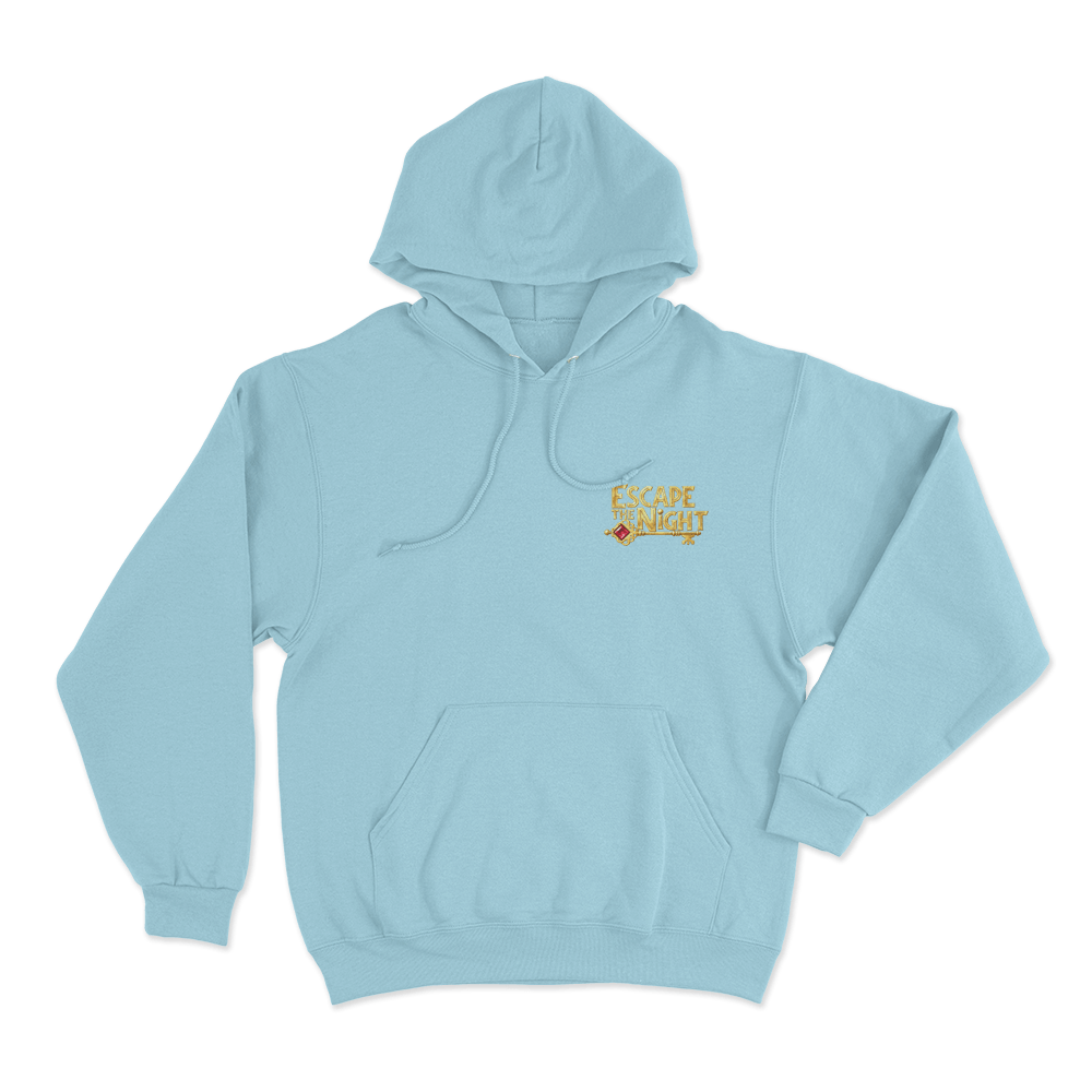 Escape the Night Key Unisex Hoodie Sky Blue Escape the Night Key Unisex Hoodie Sky Blue