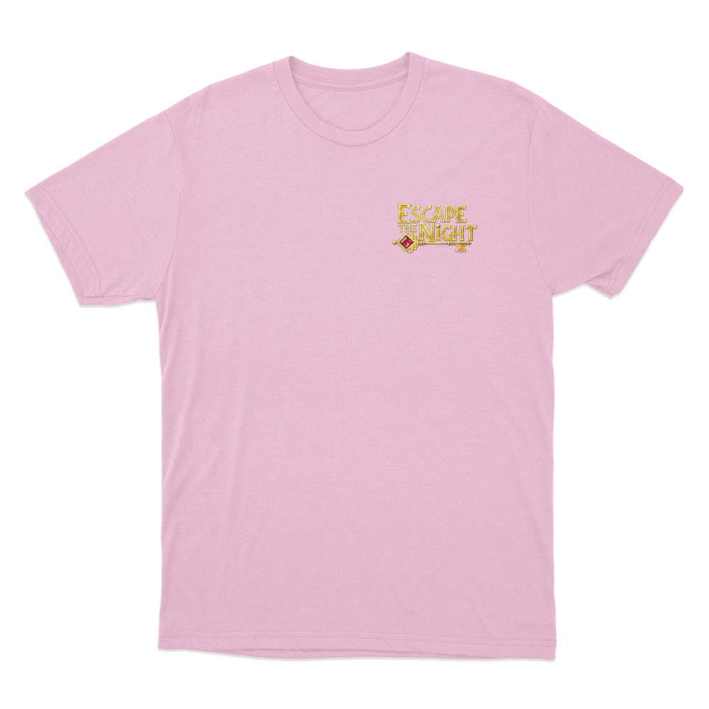 Escape the Night Key Unisex T Shirt Pink Escape the Night Key Unisex T Shirt Pink