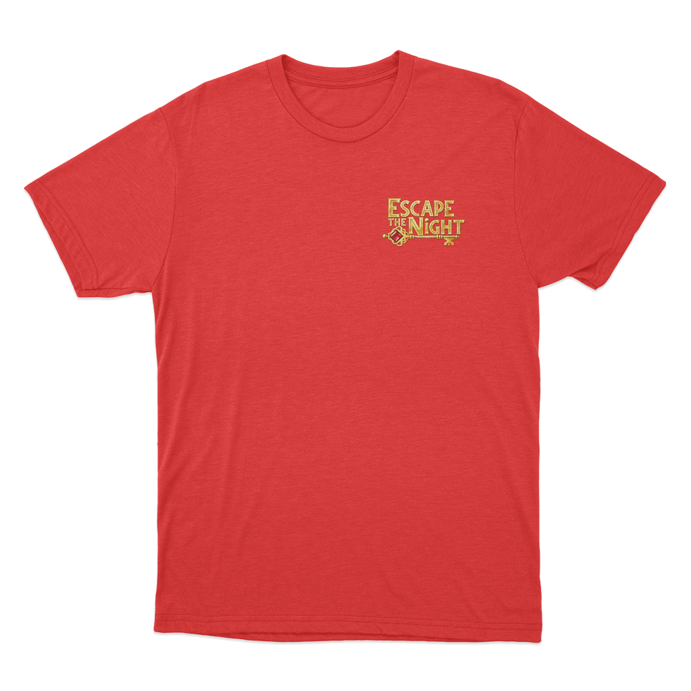 Escape the Night Key Unisex T Shirt Red Escape the Night Key Unisex T Shirt Red