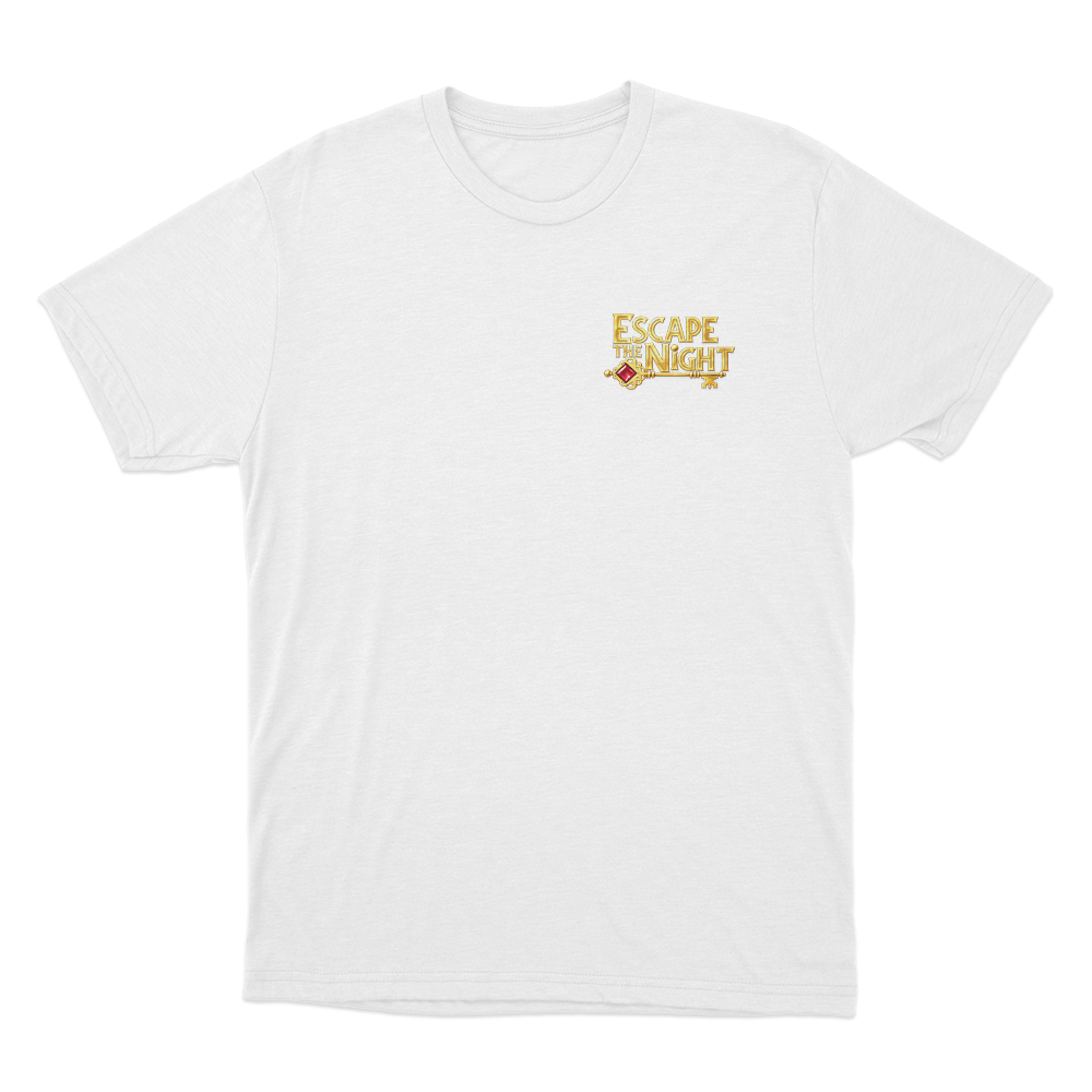 Escape the Night Key Unisex T Shirt White Escape the Night Key Unisex T Shirt White