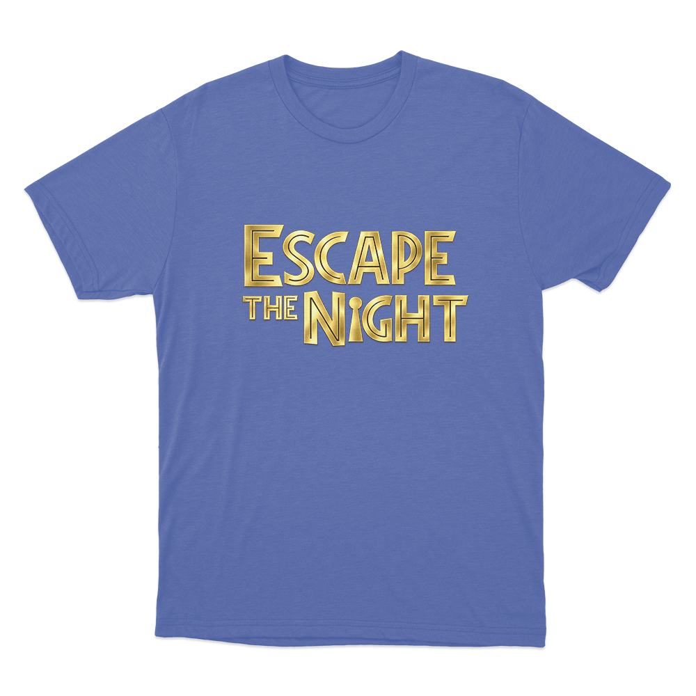 Escape the Night Unisex T Shirt Blue Escape the Night Unisex T Shirt Blue