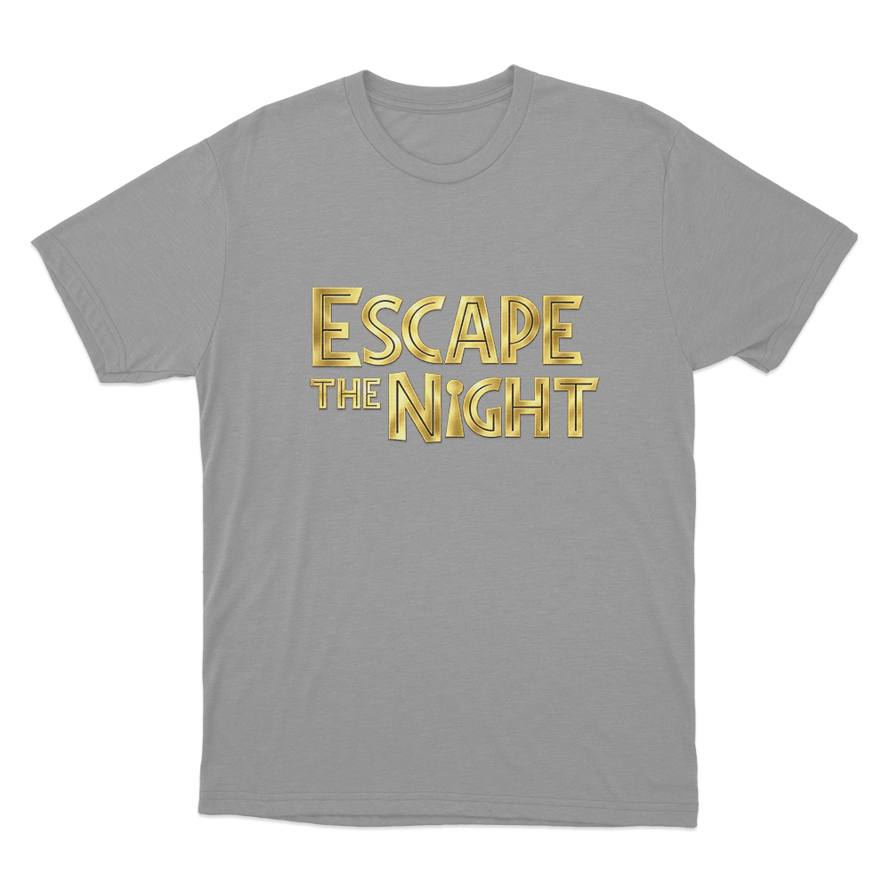 Escape the Night Unisex T Shirt Grey Escape the Night Unisex T Shirt Grey