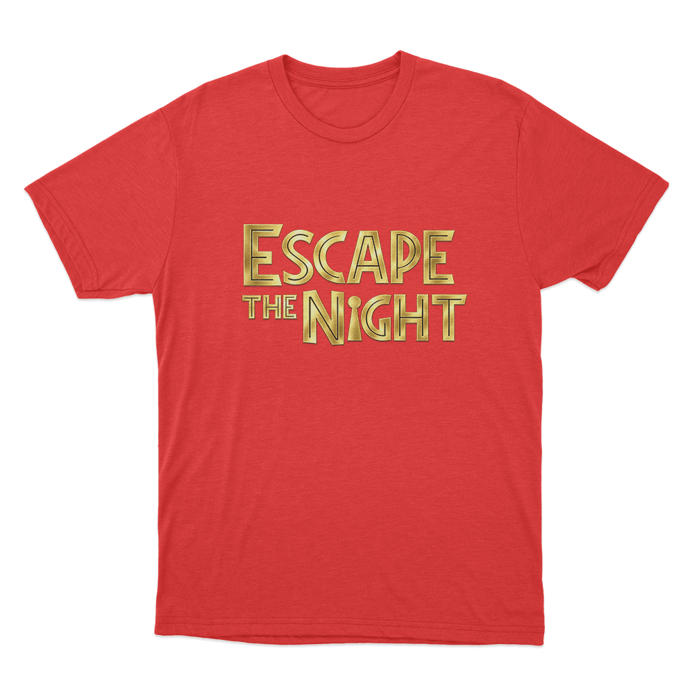 Escape the Night Unisex T Shirt Red Escape the Night Unisex T Shirt Red