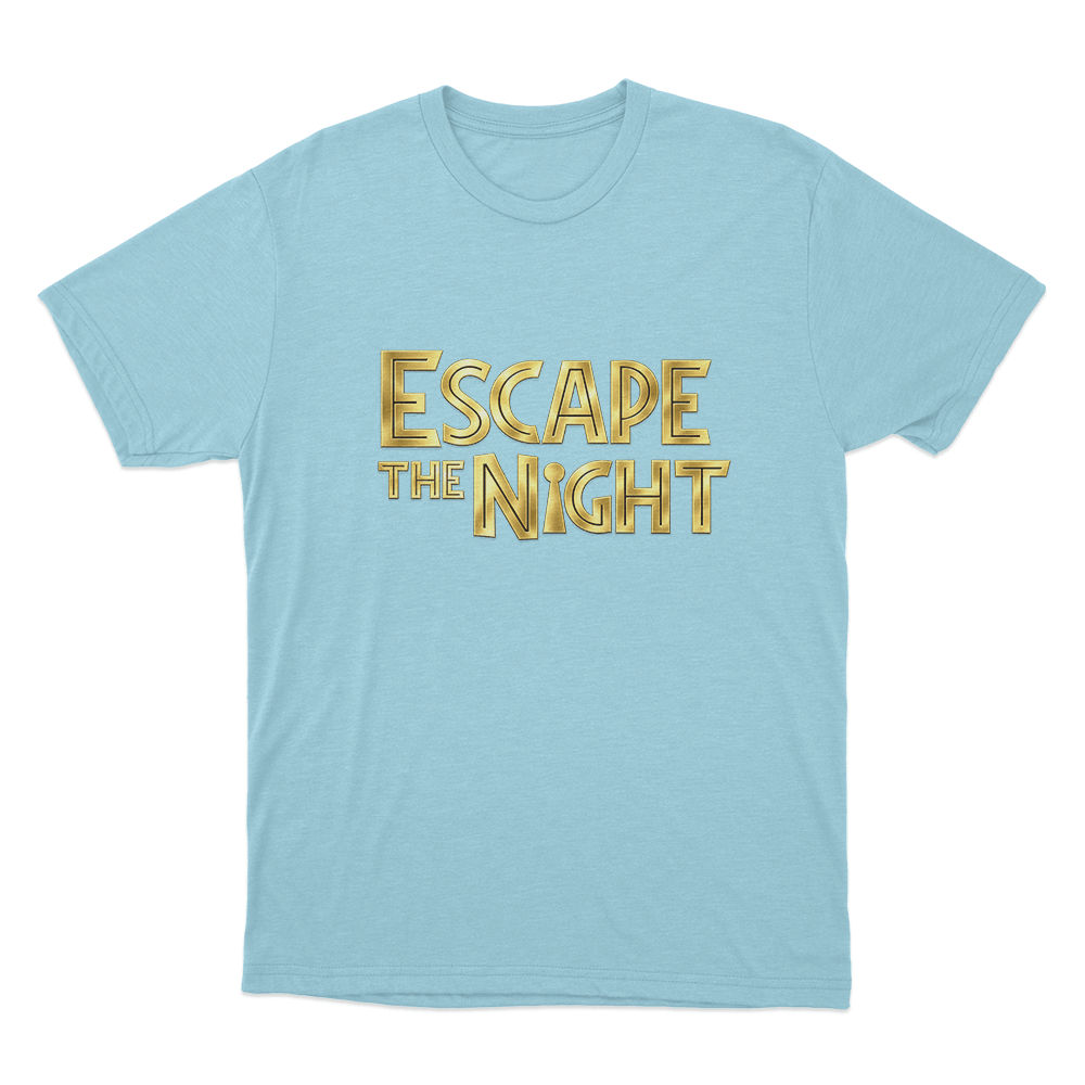 Escape the Night Unisex T Shirt Sky Blue Escape the Night Unisex T Shirt Sky Blue