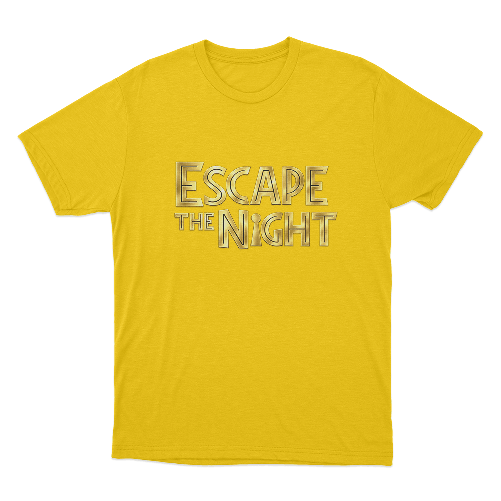 Escape the Night Unisex T Shirt Yellow Escape the Night Unisex T Shirt Yellow