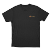 Golden Crimson Ornate Key Unisex T Shirt Black