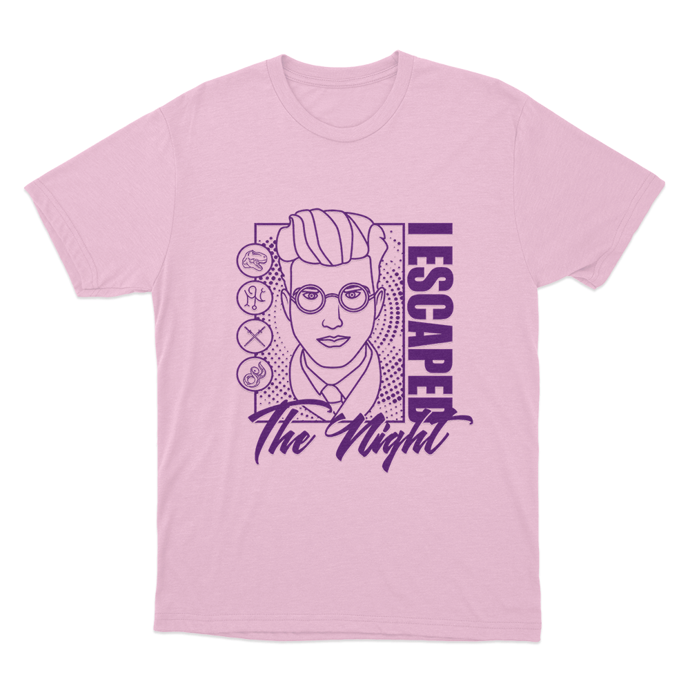 I Escaped the Night Unisex T Shirt Pink I Escaped the Night Unisex T Shirt Pink