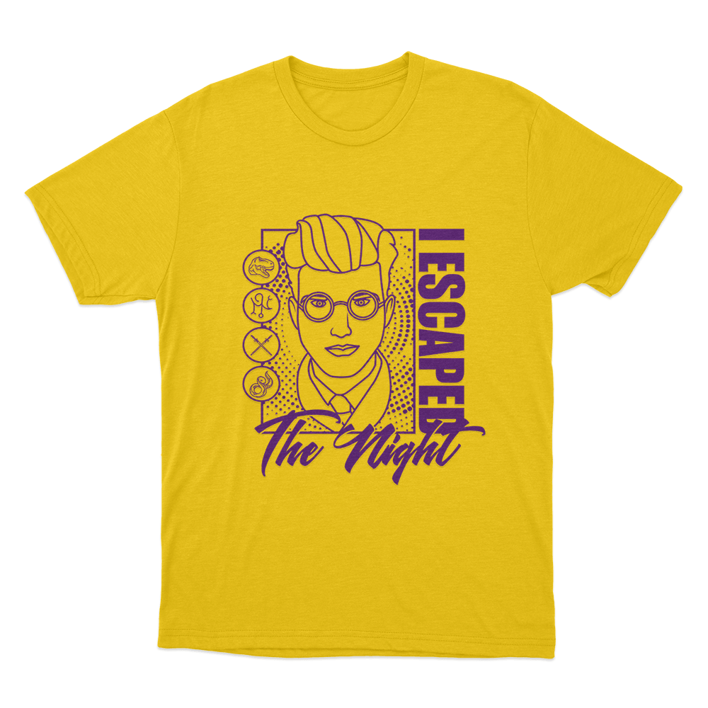 I Escaped the Night Unisex T Shirt Yellow I Escaped the Night Unisex T Shirt Yellow