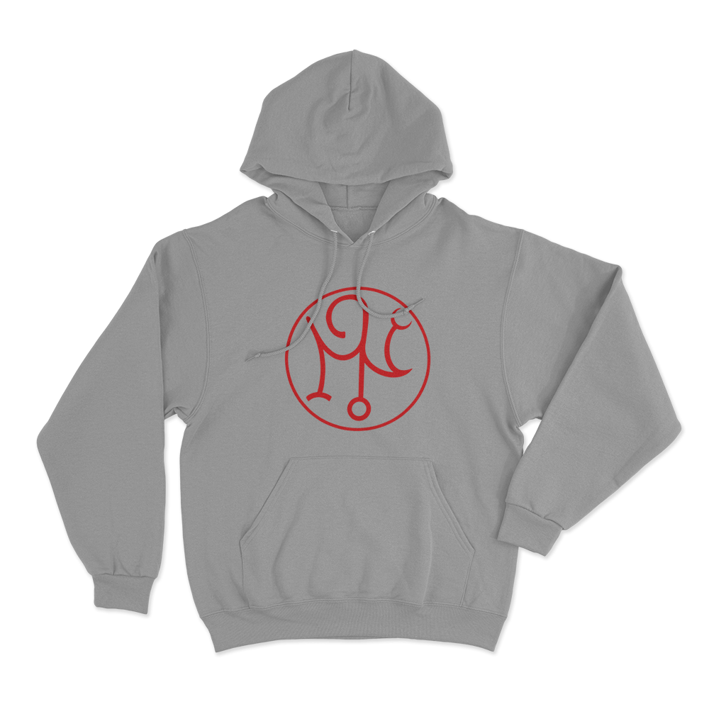 Society Against Evil Symbol Unisex Hoodie Grey Society Against Evil Symbol Unisex Hoodie Grey