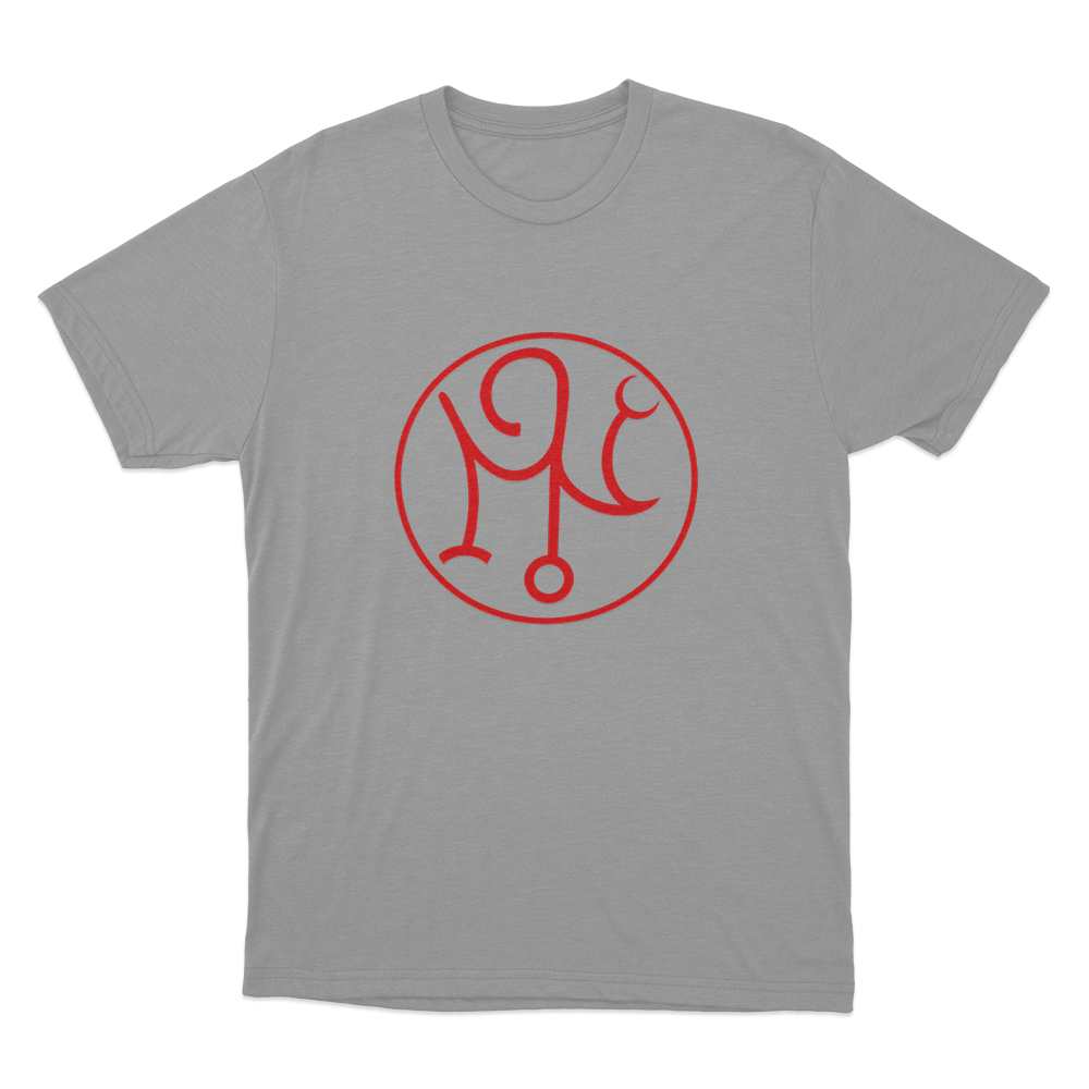 Society Against Evil Symbol Unisex T Shirt Grey Society Against Evil Symbol Unisex T Shirt Grey
