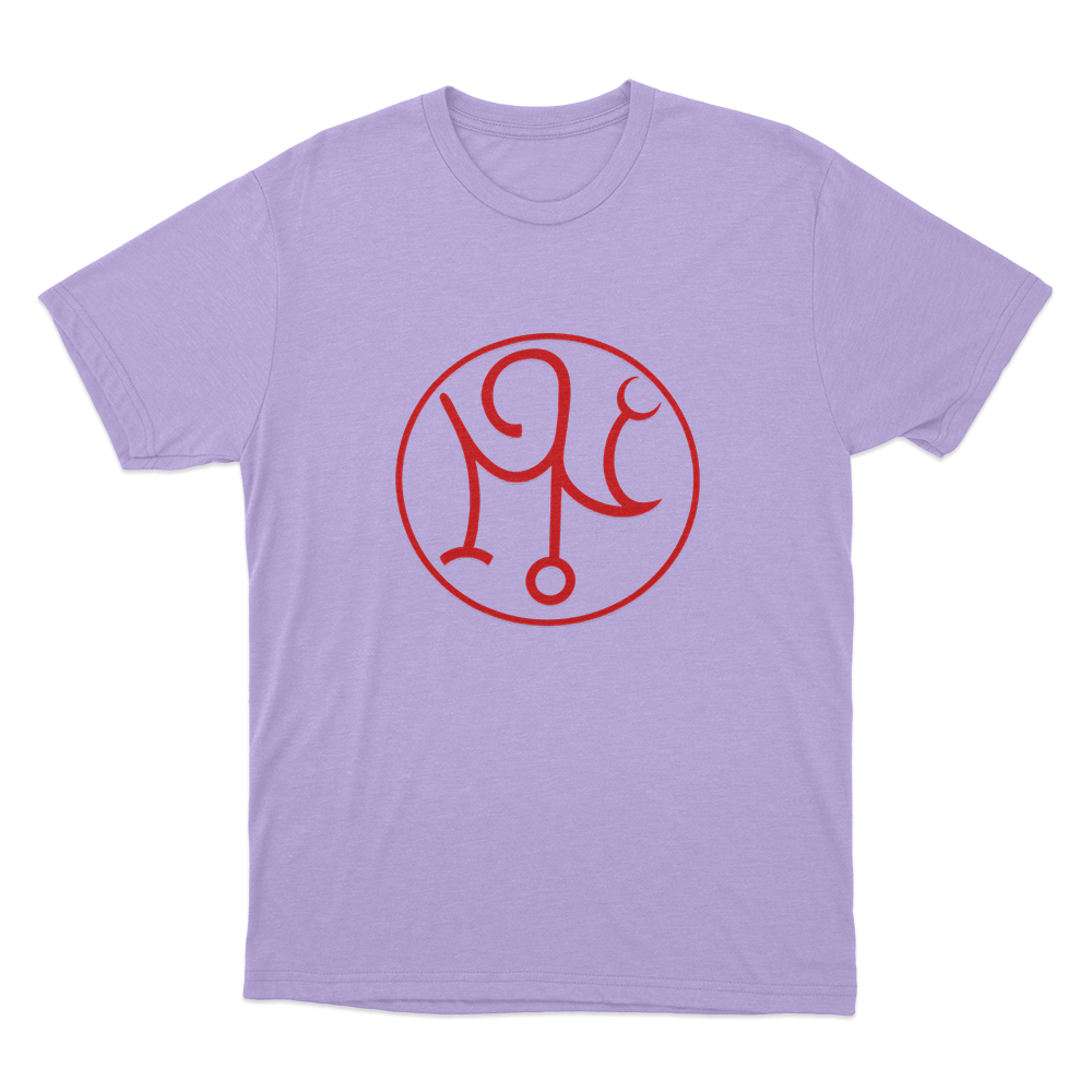 Society Against Evil Symbol Unisex T Shirt Purple Society Against Evil Symbol Unisex T Shirt Purple
